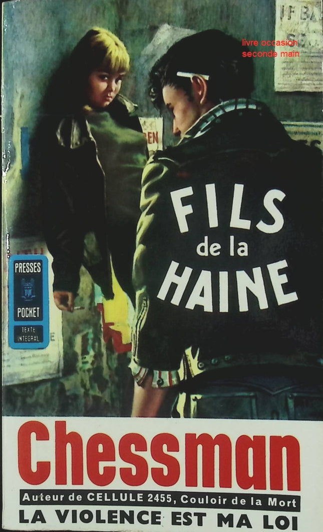 Fils de la haine – Caryl Chessman, roman noir et social intense - livre