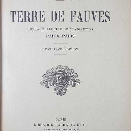 Terre de fauves – Pierre Maël – Roman d’aventure illustré avec 52 vignettes - Livre