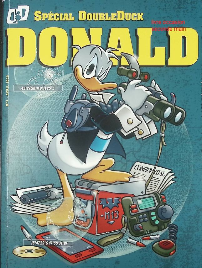 Spécial DoubleDuck – Donald – bande dessinée jeunesse et aventures – Disney - Livre BD