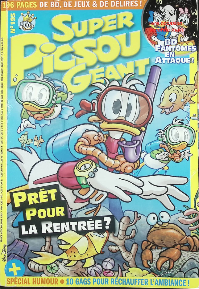 Super Picsou Géant – Prêt pour la rentrée ? – bande dessinée jeunesse – Disney - Livre BD