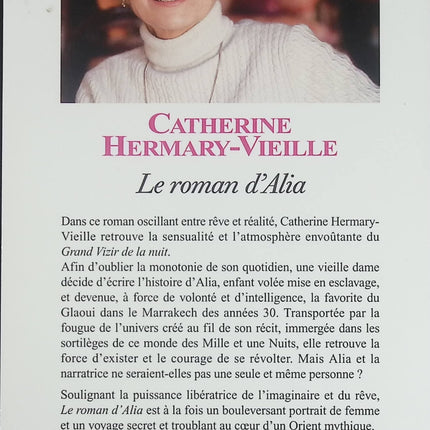 Le Roman d’Alia - Roman historique et saga familiale de Catherine Hermary-Vieille - Livre