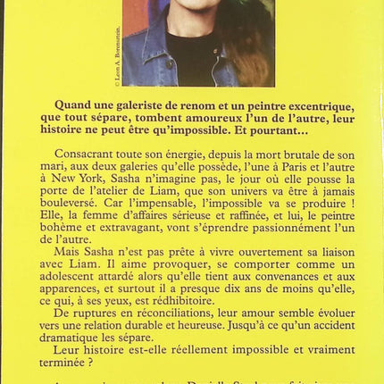 Impossible – roman romantique et émouvant de Danielle Steel amour et destin - livre