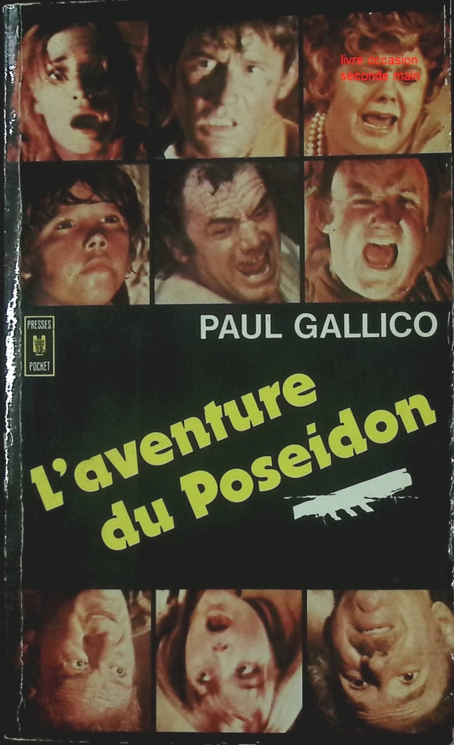 Livre d’occasion L’Aventure du Poseidon – Paul Gallico – roman d’aventure et survie maritime - livre