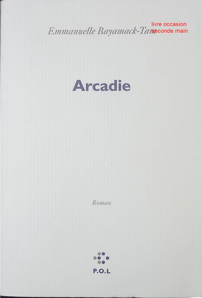 Arcadie – Emmanuelle Bayamack-Tam – Roman contemporain saisissant sur famille, identité et relations complexes - livre
