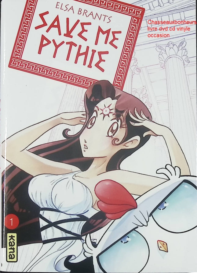 Bande dessinée humour fantasy Save me Pythie Tome 1 Elsa Brants aventure mythologie grecque livre occasion - Livre BD