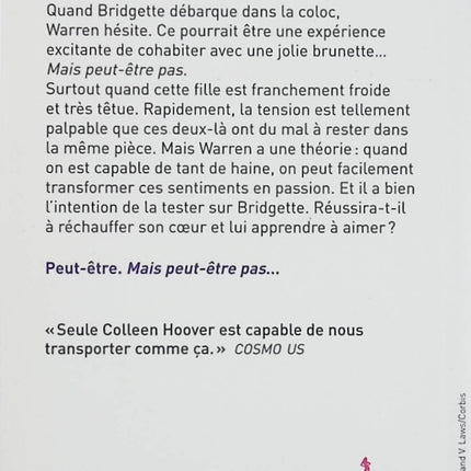 Maybe Not – Colleen Hoover – nouvelle romance contemporaine amour tension couple - Livre