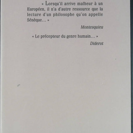 Philosophie antique stoïcisme Traités Sénèque Bibliothèque de la Sagesse morale Rome antique livre occasion - Livre