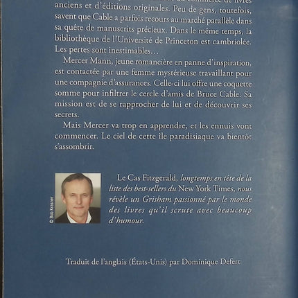Le Cas Fitzgerald – John Grisham – Thriller judiciaire – Mystère, livres rares et enquête - Livre