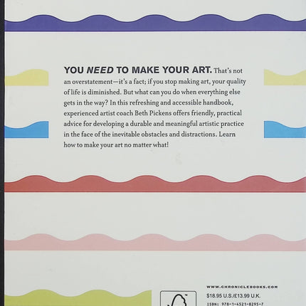 Make Your Art No Matter What – Beth Pickens – Livre en anglais – Créativité, motivation et dépassement des blocages - Livre en Anglais