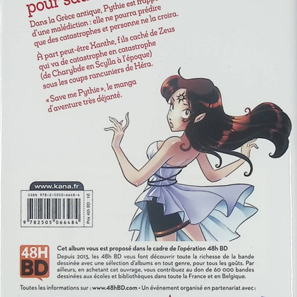 Bande dessinée humour fantasy Save me Pythie Tome 1 Elsa Brants aventure mythologie grecque livre occasion - Livre BD
