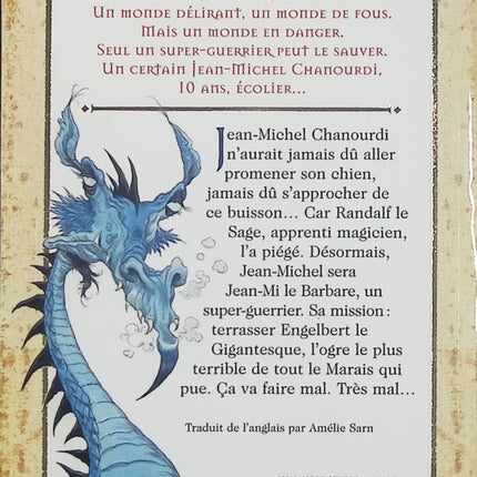 Chroniques du Marais qui pue Tome 1 – La Chasse à l’ogre – Paul Stewart, Chris Riddell – Roman jeunesse - Livre