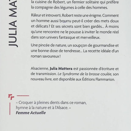 Le fermier qui parlait aux carottes et aux étoiles – Julia Mattera – roman contemporain nature poésie ruralité - Livre