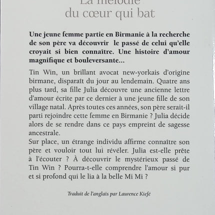 La mélodie du cœur qui bat – Jan-Philipp Sendker – roman émouvant, Birmanie et quête des origines - Livre