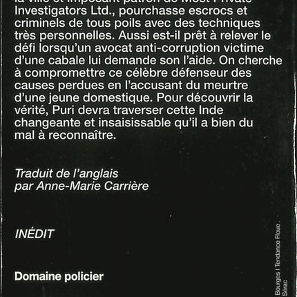 L’Homme qui exauce les vœux – Tarquin Hall – roman policier Inde enquête humour occasion - Livre
