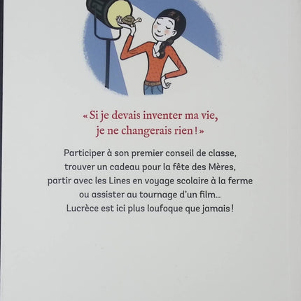 Le Monde de Lucrèce – Tome 3 : Aventures et découvertes – Roman jeunesse d’Anne Goscinny & Catel - livre