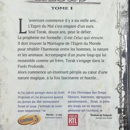 Frère de loup – Michelle Paver – Roman jeunesse fantastique et aventure préhistorique d’occasion - Livre