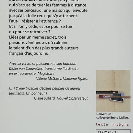 Attirances – Didier Van Cauwelaert roman contemporain amour hasard destin relations humaines - Livre