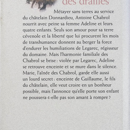 L’Appel des drailles – Christian Laborie – saga rurale des Cévennes et transhumance – livre d’occasion - Livre