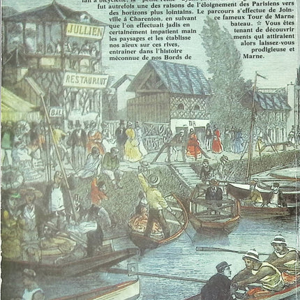 Histoire régionale Les Bords de Marne Michel Riousset Seine-et-Marne patrimoine du Second Empire à nos jours livre occasion - Livre
