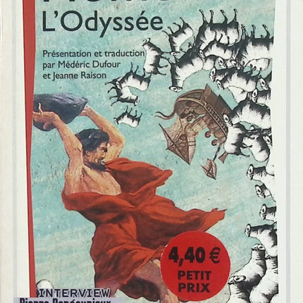 L’Odyssée – Pourquoi aimez-vous L’Odyssée ? – Homère – classique littérature occasion - Livre