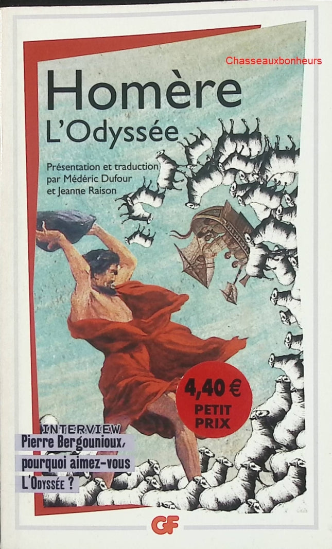 L’Odyssée – Pourquoi aimez-vous L’Odyssée ? – Homère – classique littérature occasion - Livre