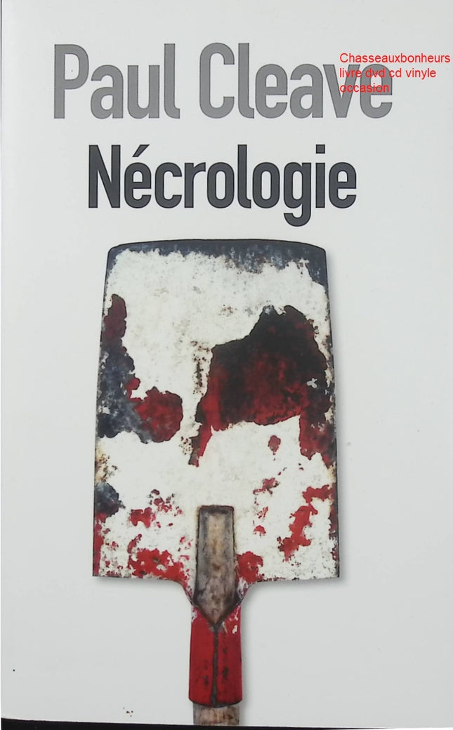 Nécrologie – Paul Cleave thriller noir serial killer enquête meurtre suspense psychologique occasion - Livre