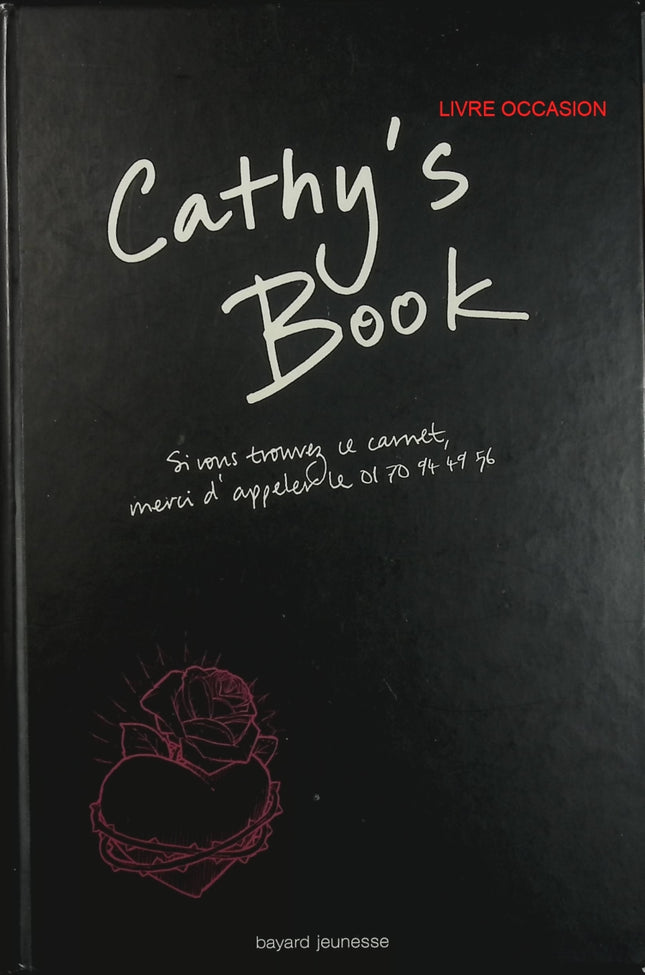 Cathy’s Book – Sean Stewart, Jordan Weisman & Cathy Brigg – roman jeunesse à énigmes et enquête interactive – livre d’occasion - Livre