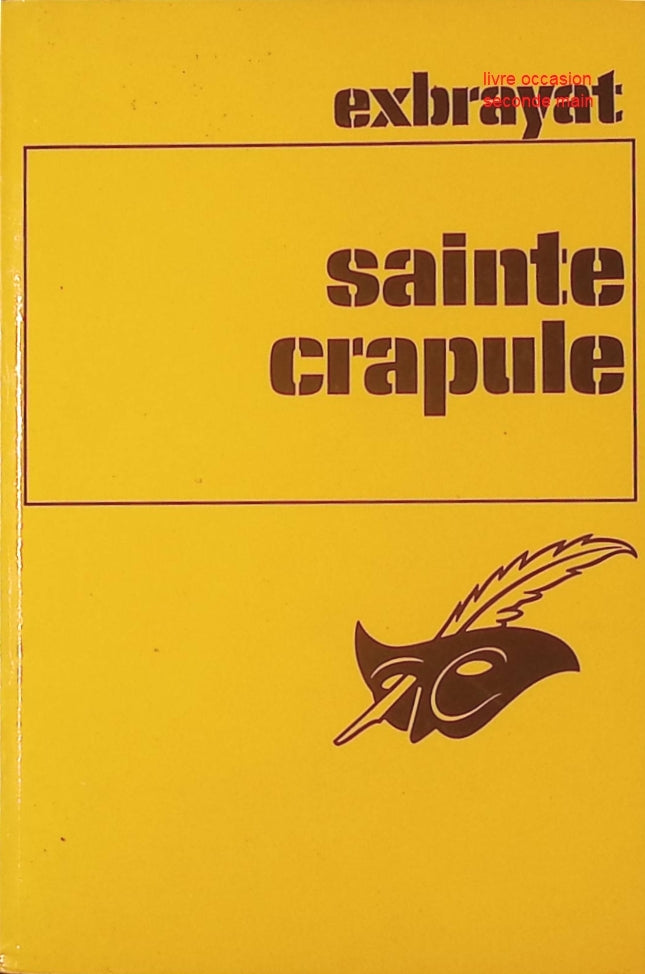 Sainte Crapule Charles Exbrayat roman policier humour enquête et suspense français - Livre