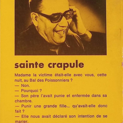 Sainte Crapule Charles Exbrayat roman policier humour enquête et suspense français - Livre