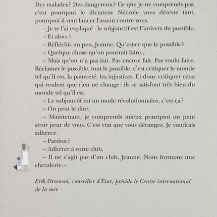 Les Chevaliers du Subjonctif – Erik Orsenna – roman initiatique et aventure linguistique – livre d’occasion - Livre