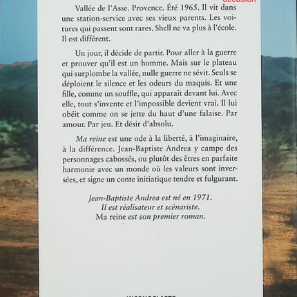 Ma reine – Jean-Baptiste Andréa roman contemporain amour adolescence marginalité émotion occasion - Livre