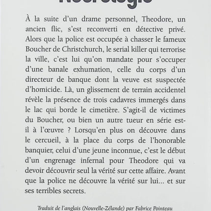 Nécrologie – Paul Cleave thriller noir serial killer enquête meurtre suspense psychologique occasion - Livre