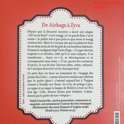 Petit dico à l’usage des darons et des daronnes qui désespèrent de comprendre leurs enfants – Salah Guemriche – Humour et langage jeunesse d’occasion - Livre