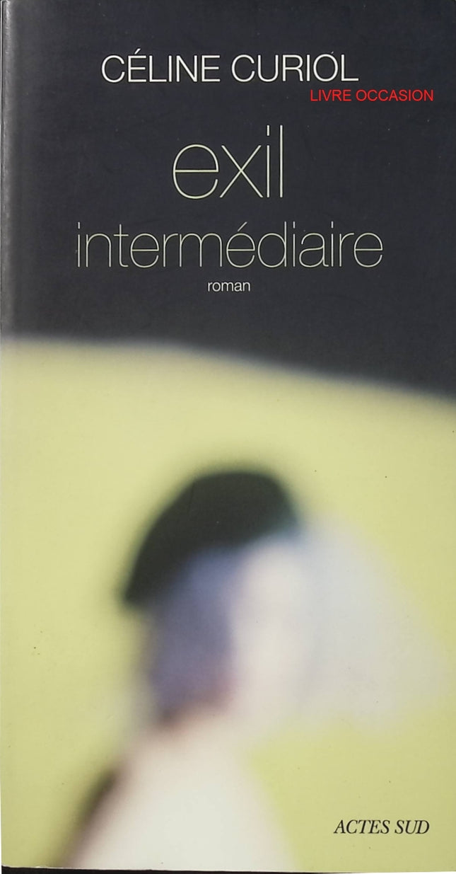 Exil intermédiaire – Céline Curiol – roman contemporain sur l’exil, l’identité et la reconstruction – livre d’occasion - Livre