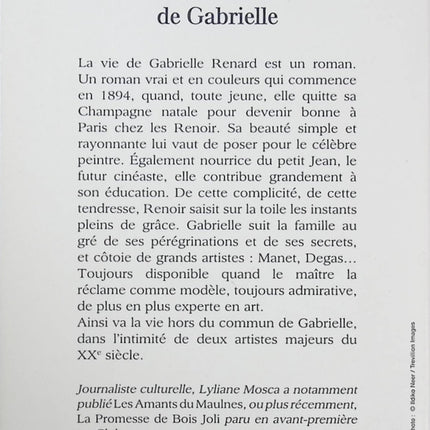 La Vie rêvée de Gabrielle – roman contemporain de Liliane Mosca secrets et émotions - livre