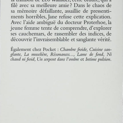 Thriller psychologique Lumière noire Minette Walters enquête crime mystère suspense britannique livre occasion - Livre