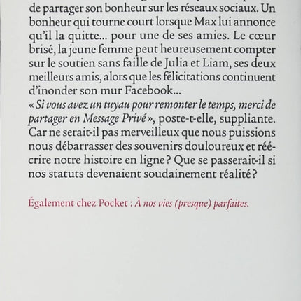 Le Vrai Statut de ma vie – Liz Fenton & Lisa Steinke – roman contemporain romance humour émotion réseaux sociaux choix de vie d’occasion - Livre