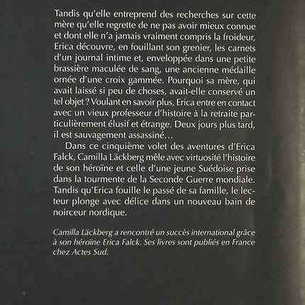 L’Enfant allemand – Camilla Läckberg – roman policier nordique occasion - livre