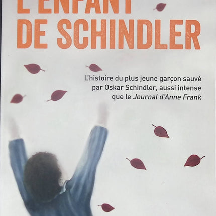 L'enfant de Schindler - Leon Leyson - Livre