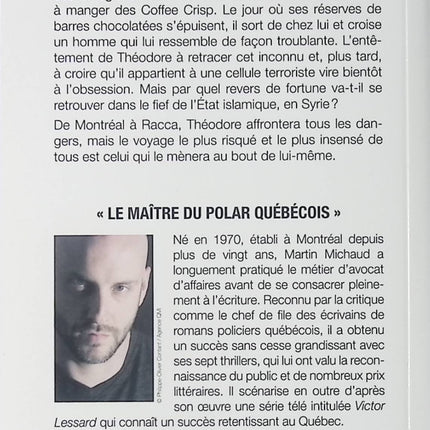 Quand j’étais Théodore Seaborn – Martin Michaud – roman thriller psychologique identité amnésie suspense enquête d’occasion - Livre