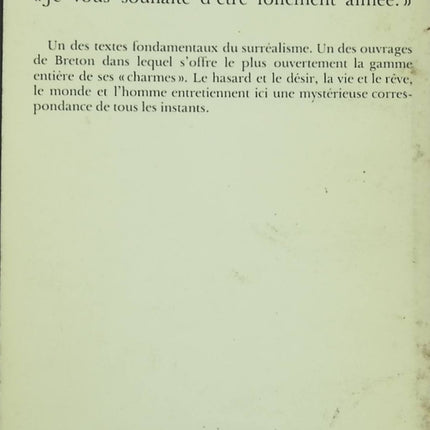 L’Amour fou – André Breton | Essai et manifeste surréaliste - livre