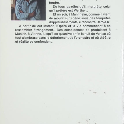 Werther, ce soir... – Patrick Cauvin – roman sentimental contemporain, amour impossible, littérature française émouvante - Livre