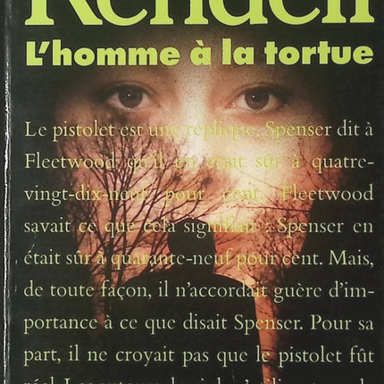 Roman policier thriller L’Homme à la tortue – enquête, suspense psychologique, crimes mystérieux – Ruth Rendell - livre