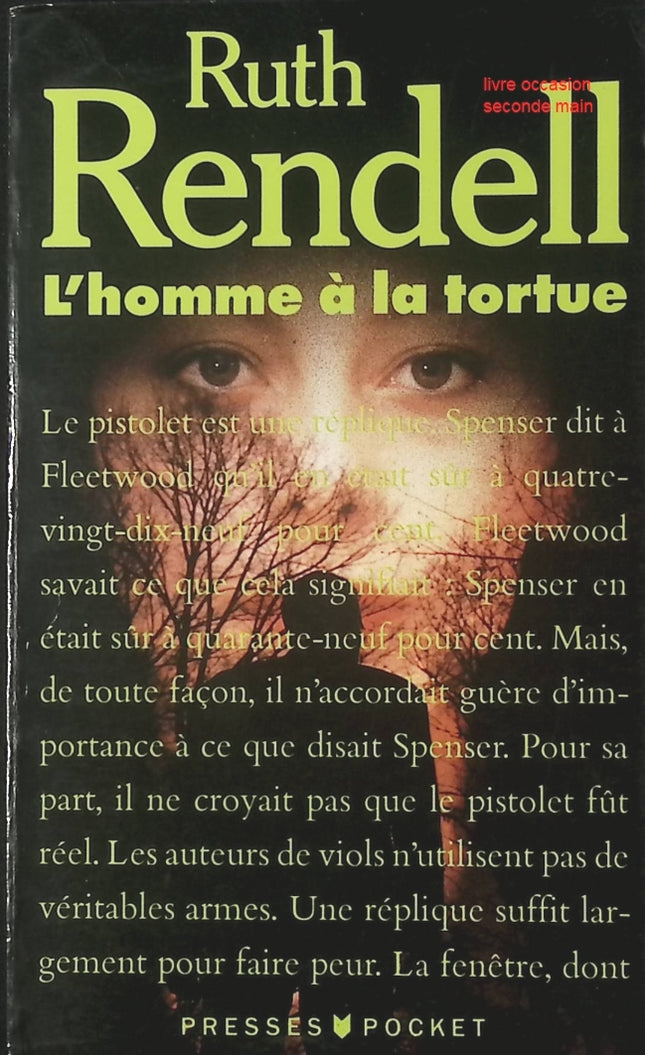 Roman policier thriller L’Homme à la tortue – enquête, suspense psychologique, crimes mystérieux – Ruth Rendell - livre