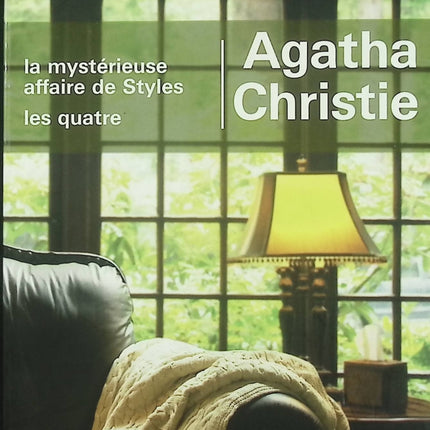 La mystérieuse affaire de Styles – Les quatre – Agatha Christie Hercule Poirot roman policier classique enquête meurtre suspense occasion - Livre