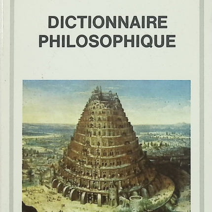 Dictionnaire philosophique – Voltaire – œuvre des Lumières critique religion et société - Livre
