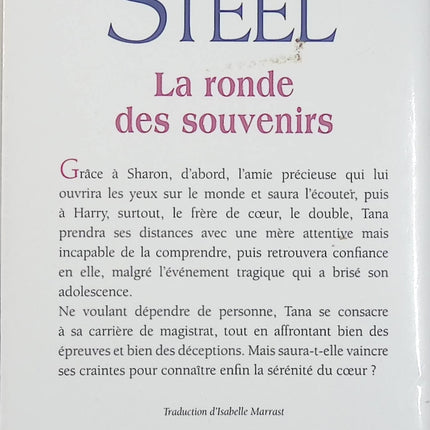 La ronde des souvenirs – Danielle Steel – roman contemporain émotionnel et secrets de famille – livre d’occasion - Livre