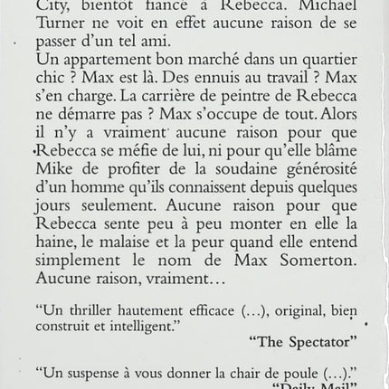 Roman Le Manipulateur Patrick Redmond thriller psychologique suspense manipulation mensonges occasion - Livre