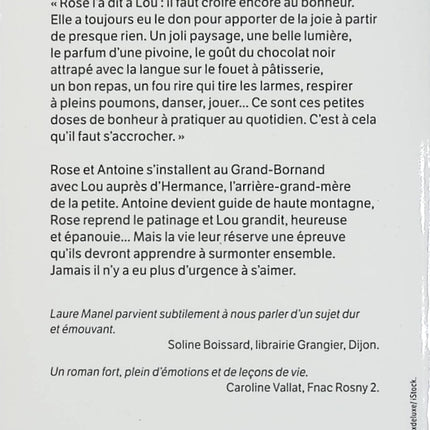Le sourire des fées – Laure Manel roman contemporain émotion reconstruction amour secrets de famille - Livre