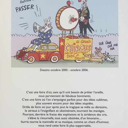 La Foire du Trône – Iturria – Bande dessinée humour et satire sociale d’occasion - Livre